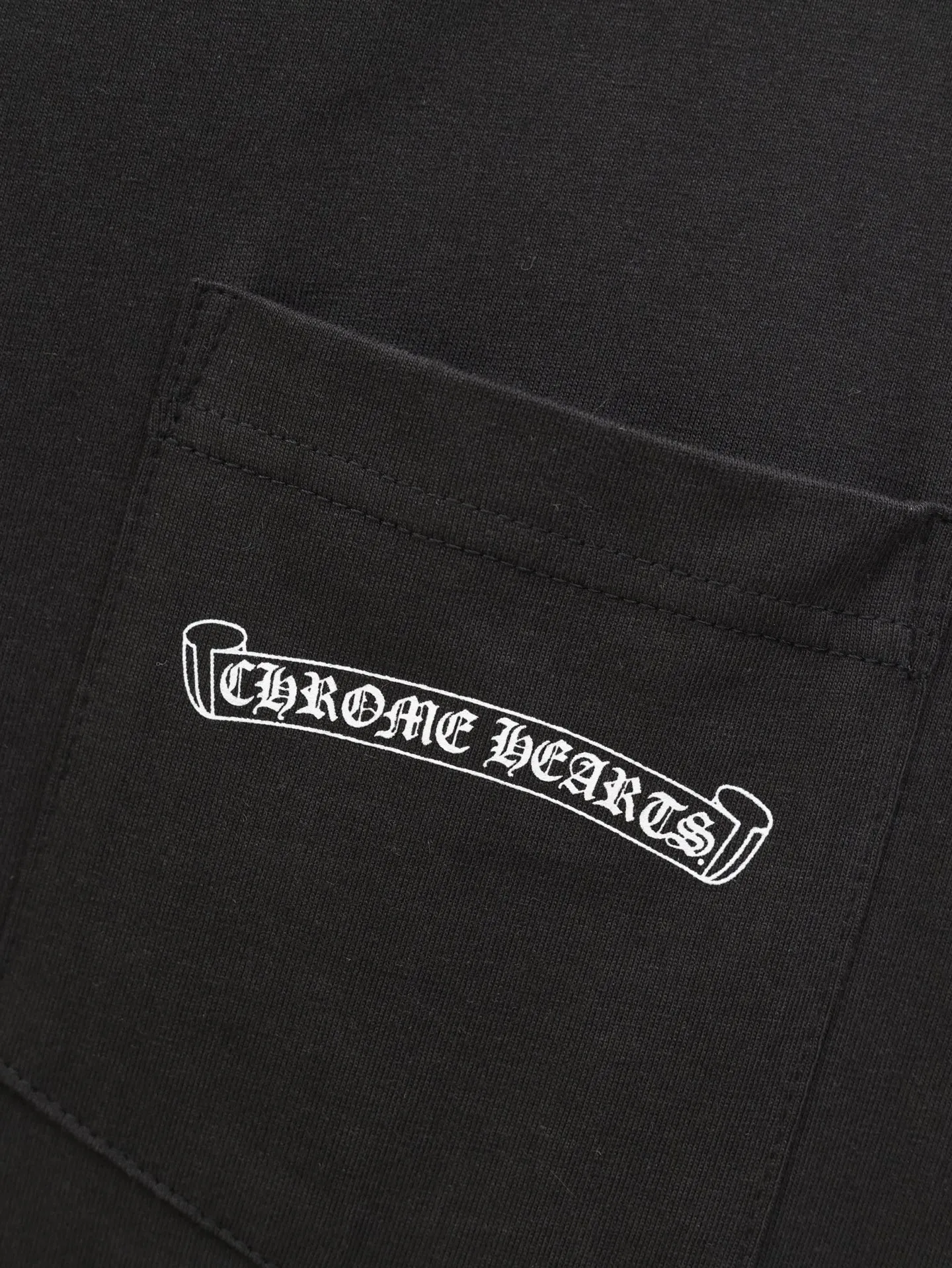 🅿️280 Chrome Hearts*/Chrome Hearts 25 new shadow cross short-sleeved T-shirt. The fabric is made of 26-woven 200g cotton, and the printing is hand-printed with glue. Size: S/M/L
